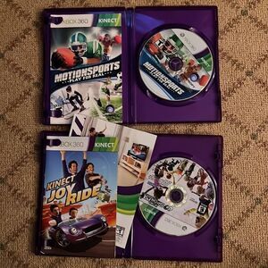 Xbox 360 Kinect games nwot / NWT